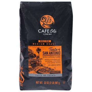 Mix & Match — HEB Cafe Ole Whole Bean 2lb Two-Pack