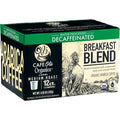 HEB Cafe Ole Organics Decaf Breakfast Blend K-Cups 12 ct - 2 Boxes