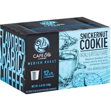 HEB Cafe Ole Snickernut Cookie K-Cups 12 ct - 2 Boxes