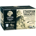 HEB Cafe Ole Organics Ethiopian Yirgacheffe K-Cups 12 ct - 2 Boxes