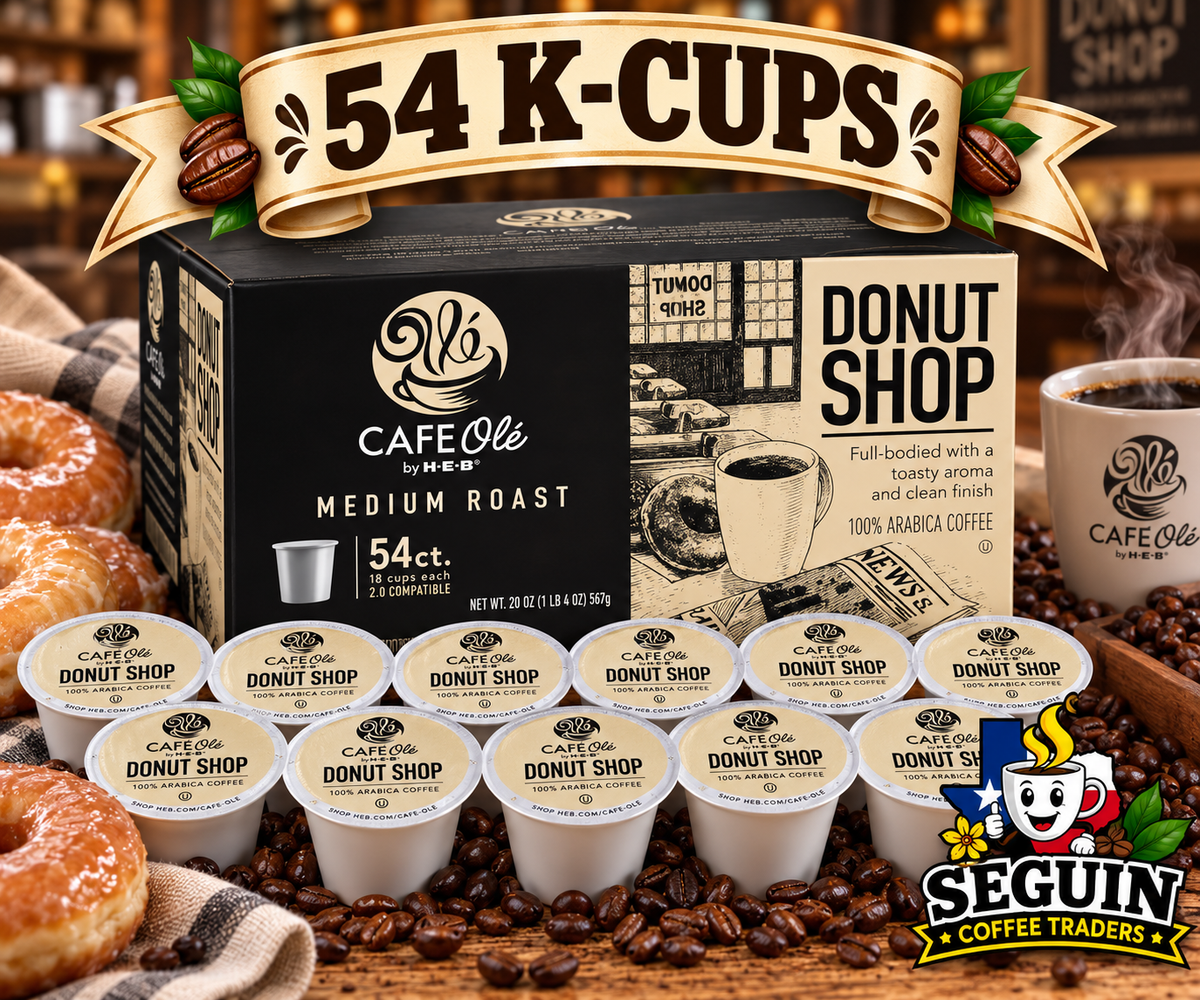 Café Olé Donut Shop Blend K-Cups 54 count box