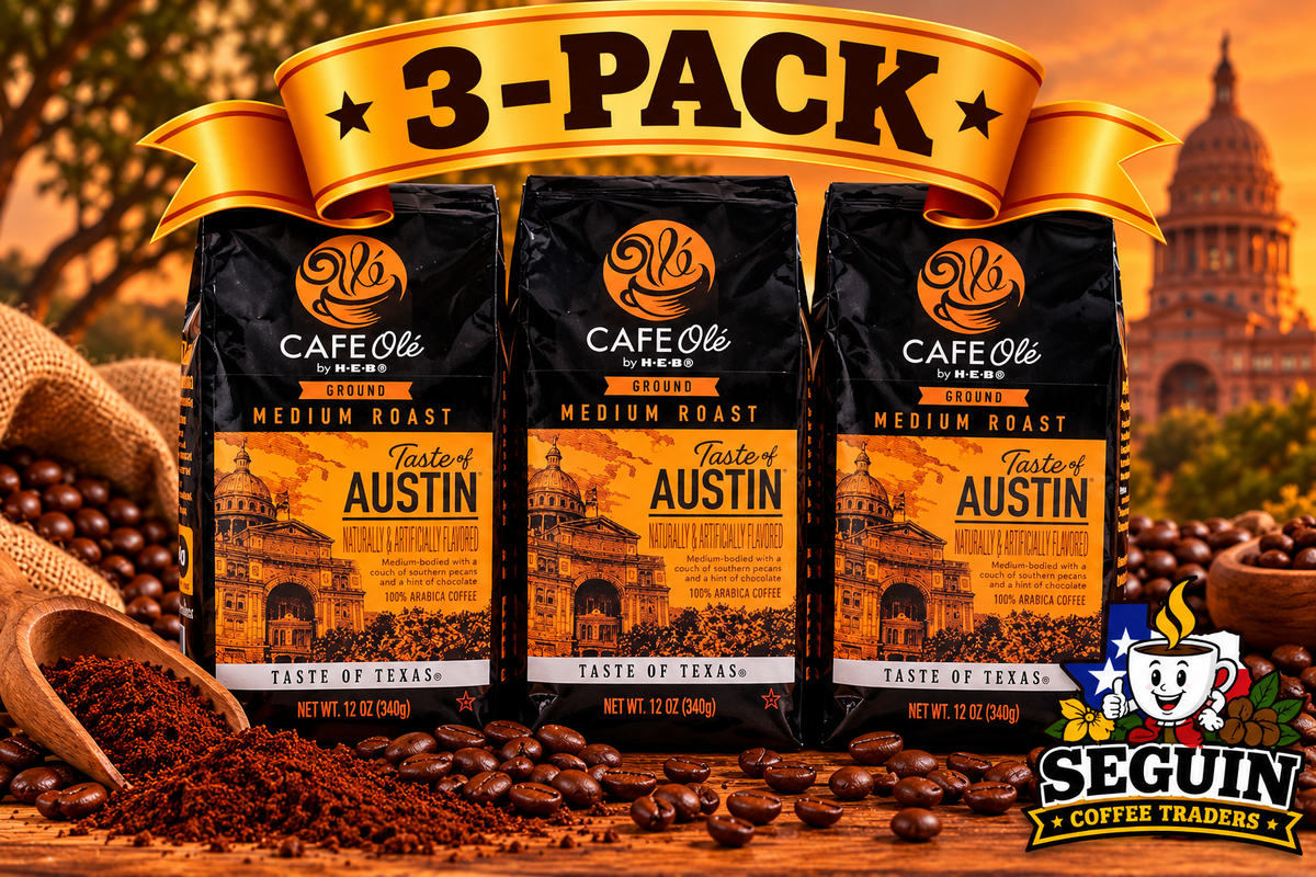 HEB Cafe Ole Taste of Austin Ground Coffee 12oz - 2 Bags