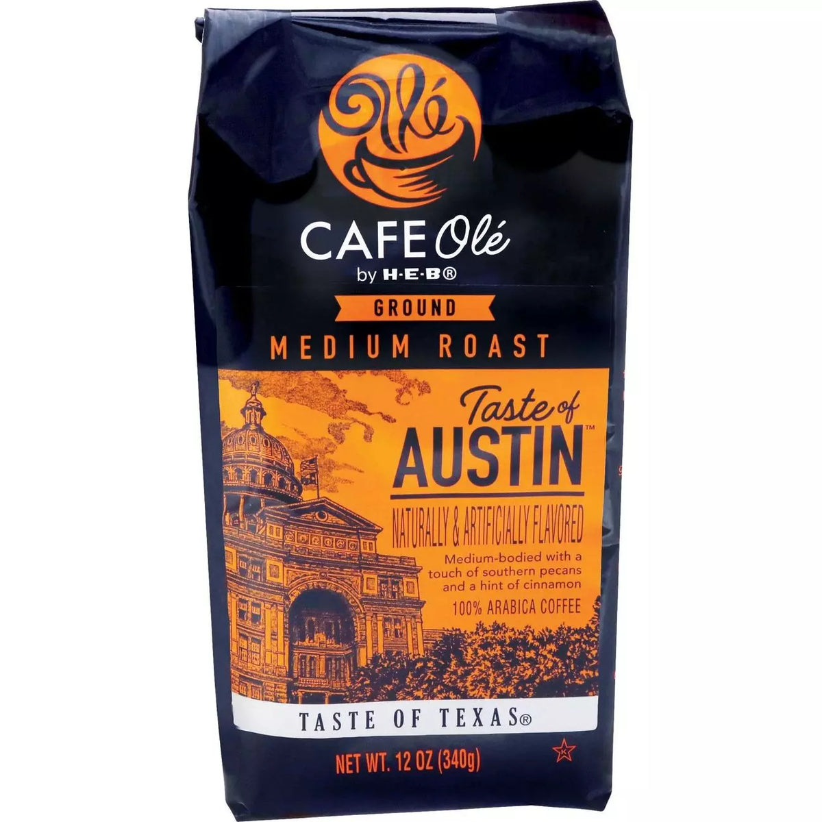 HEB Cafe Ole Taste of Austin Ground Coffee 12oz - 2 Bags