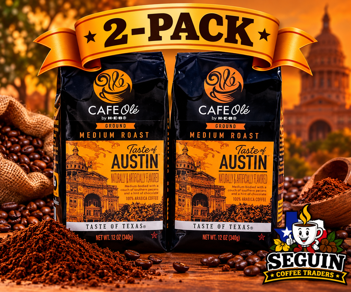 HEB Cafe Ole Taste of Austin Ground Coffee 12oz - 2 Bags