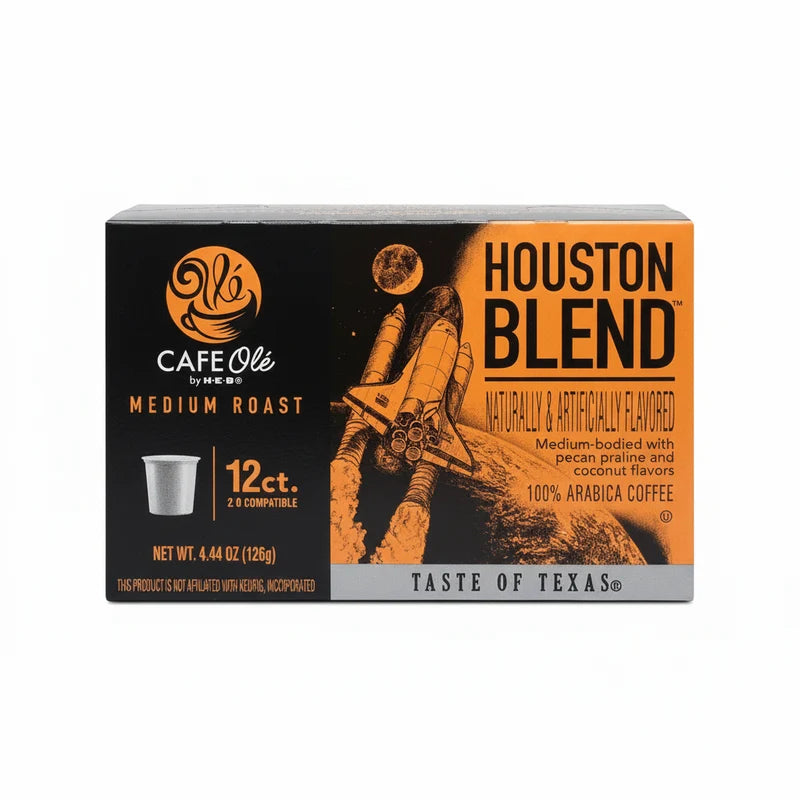 HEB Cafe Ole Houston Blend K-Cups 12 ct - 2 Boxes