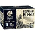 Cafe Ole Organics by H-E-B Breakfast Blend Medium Roast Single Serve Cups 12 ct