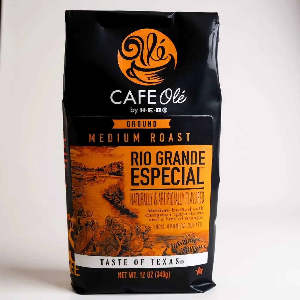 Cafe Ole by H-E-B Rio Grande Especial Medium Roast Ground Coffee 12 oz