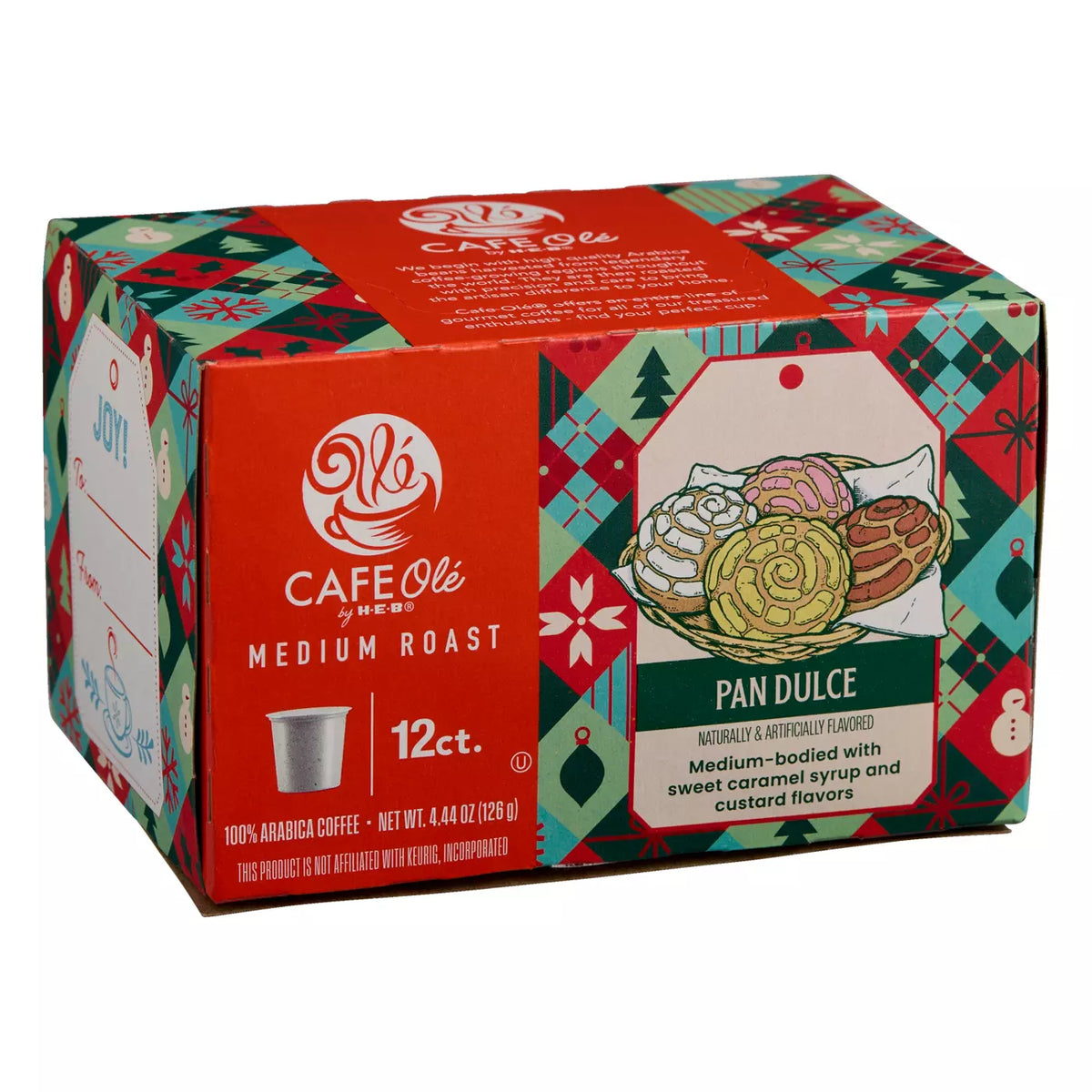 HEB Cafe Ole Pan Dulce K-Cups 12ct (2 Pack)